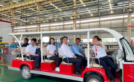 青島市委常委、副市長王波一行到軟控考察調(diào)研